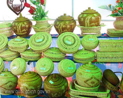 Rattan and bamboo products (Quang Phuong - Quang Trach)